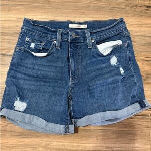 Levi's Distressed Shorts